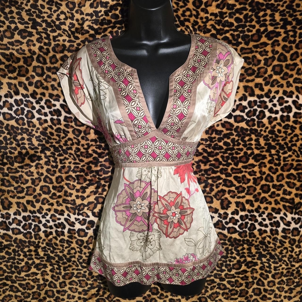 Bebe Babydoll Blouse